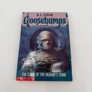 Goosebumps The Curse of the Mummy's Tomb R.L. Stine Scholastic 1st Printing 1993